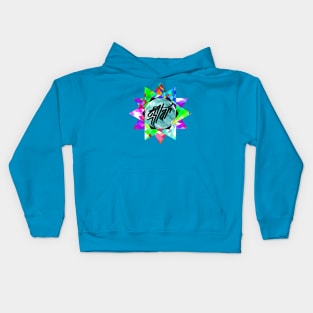 kaleidoscope star Kids Hoodie